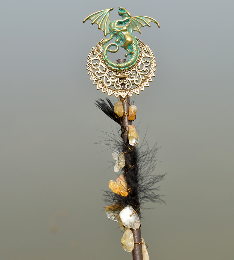 Wholesale Wooden Viking Gravel Hairpins