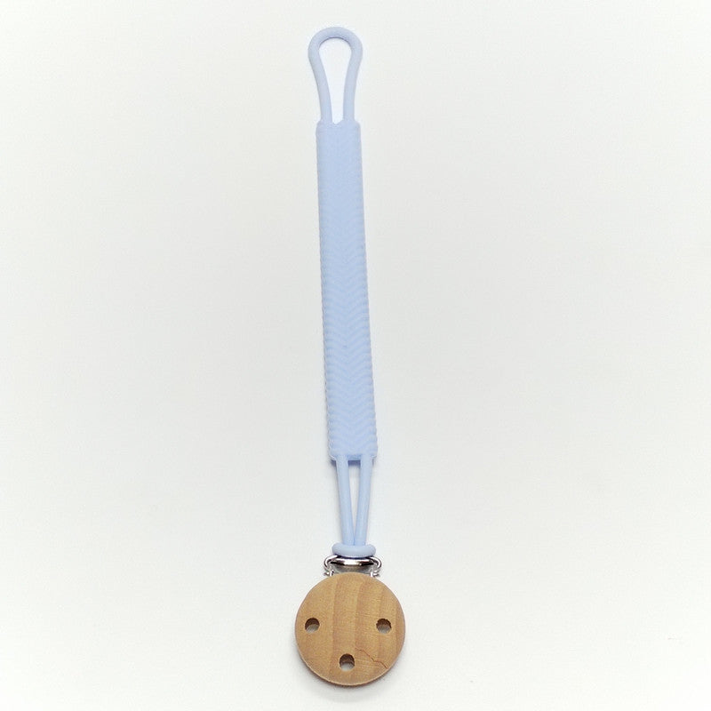 Wholesale Silicone Beech Wood Pacifier Chain