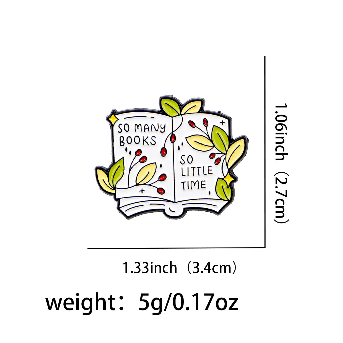 Wholesale Fun and Inspirational English Quote Brooch Badge