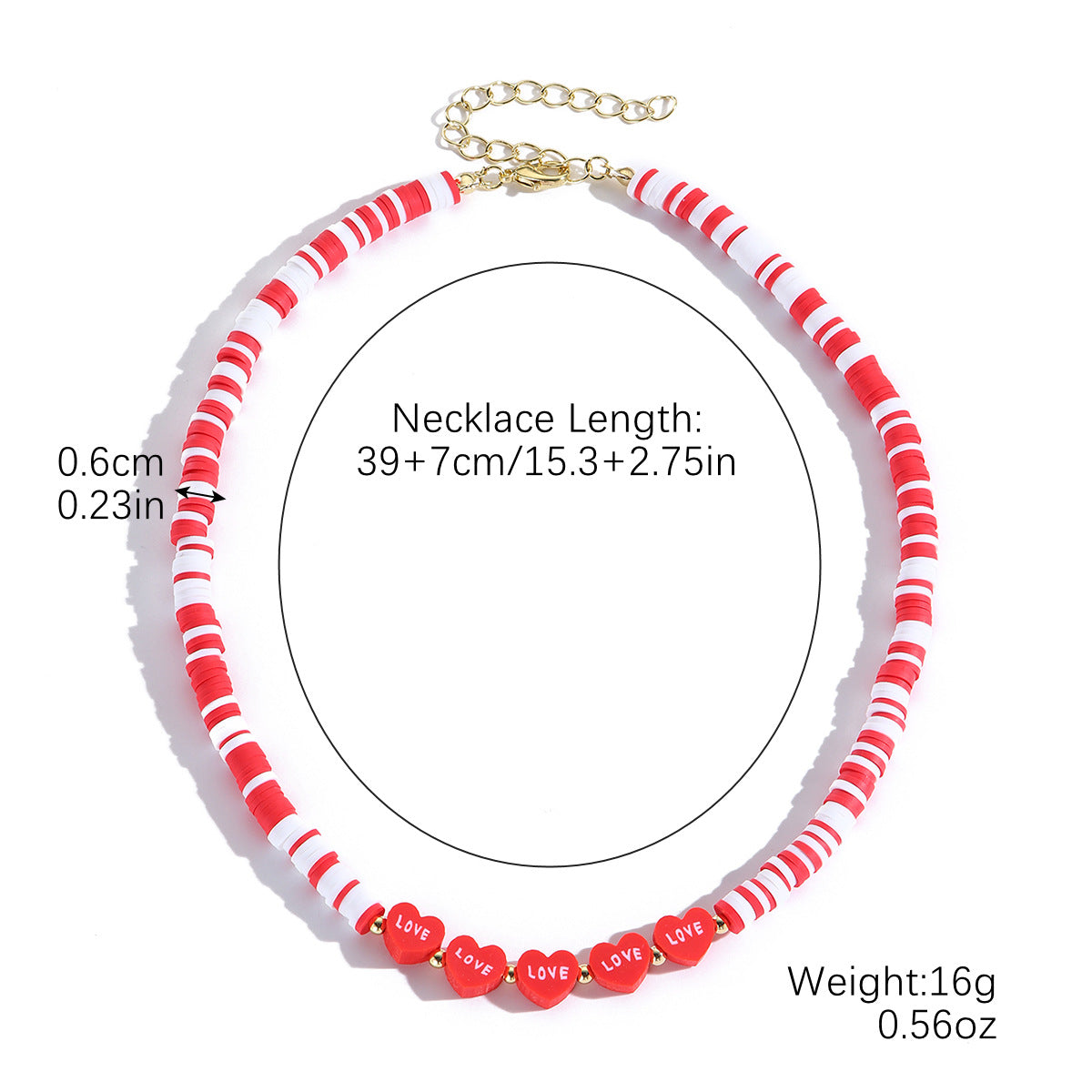 Wholesale Red Rose Zinc Alloy Bracelet and Necklace Valentine' s Day Jewelry Set