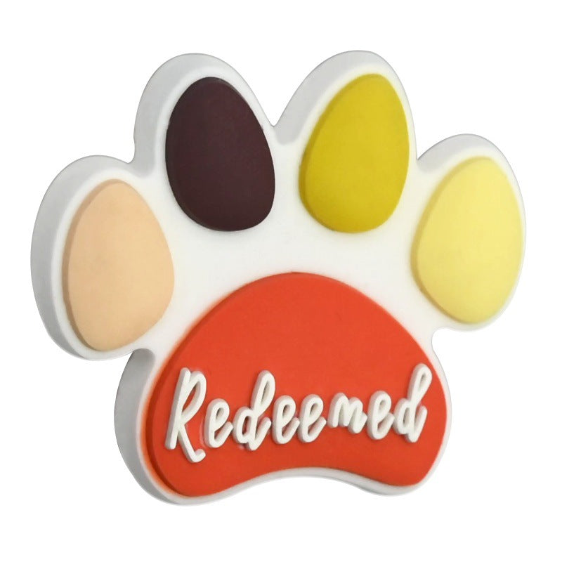 Wholesale Random 100pcs phrase cartoon cross Focal Beads