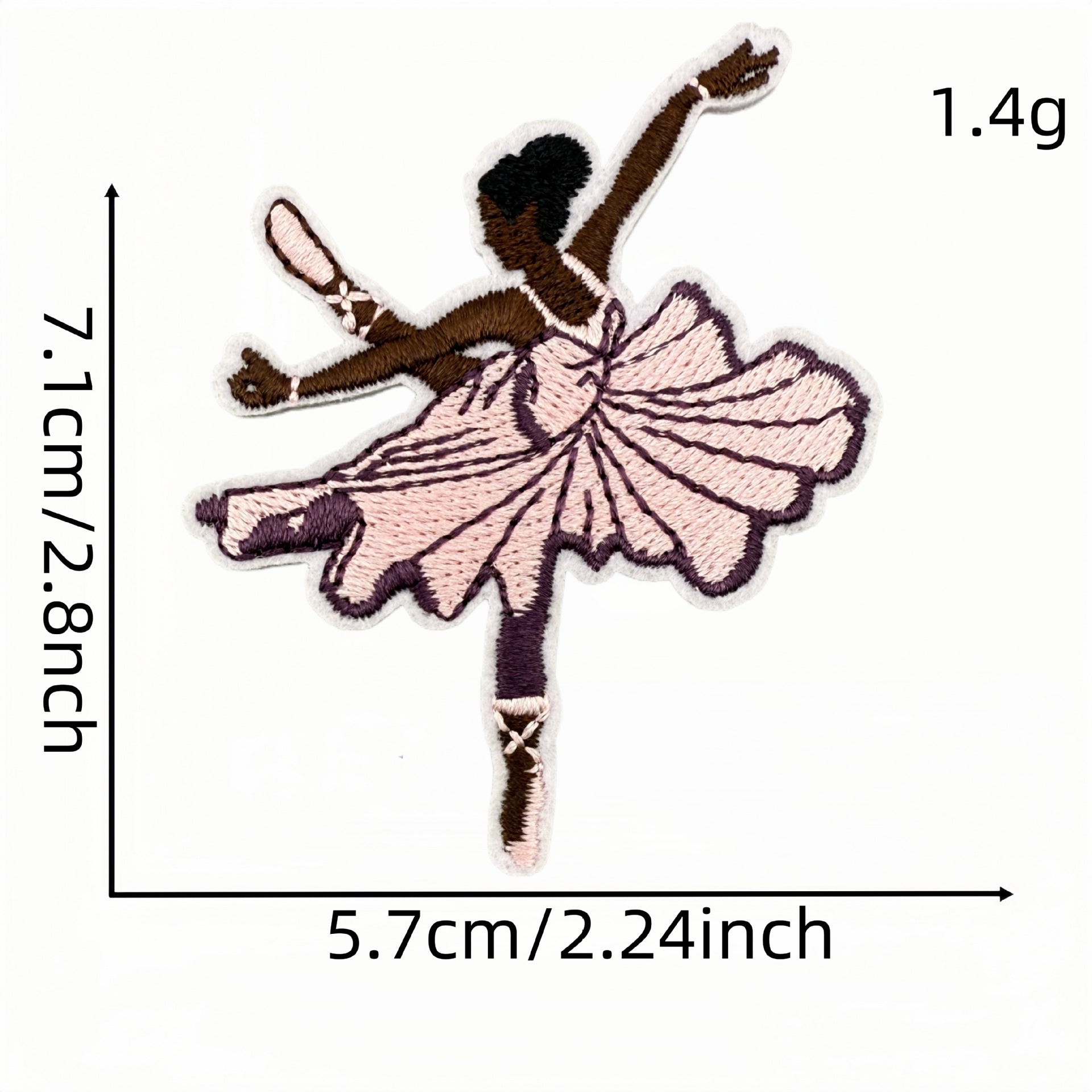 Wholesale Colorful Graffiti Cartoon Ballet Dance Girl DIY Patches