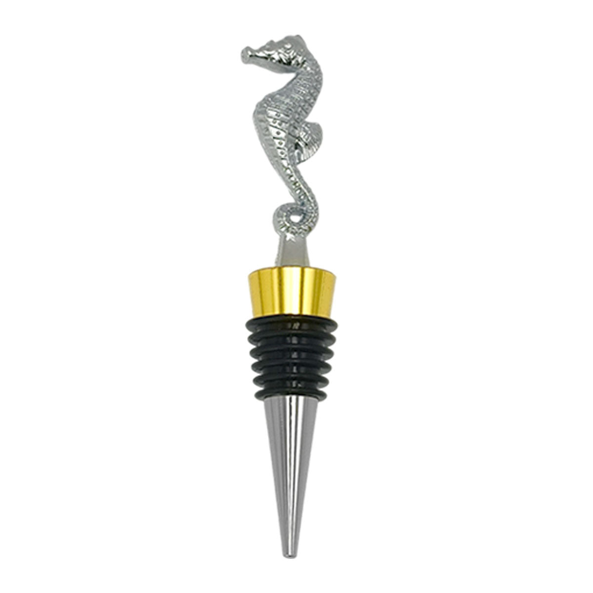 Wholesale Haima dual-color electroplated wine stopper, red wine stopper