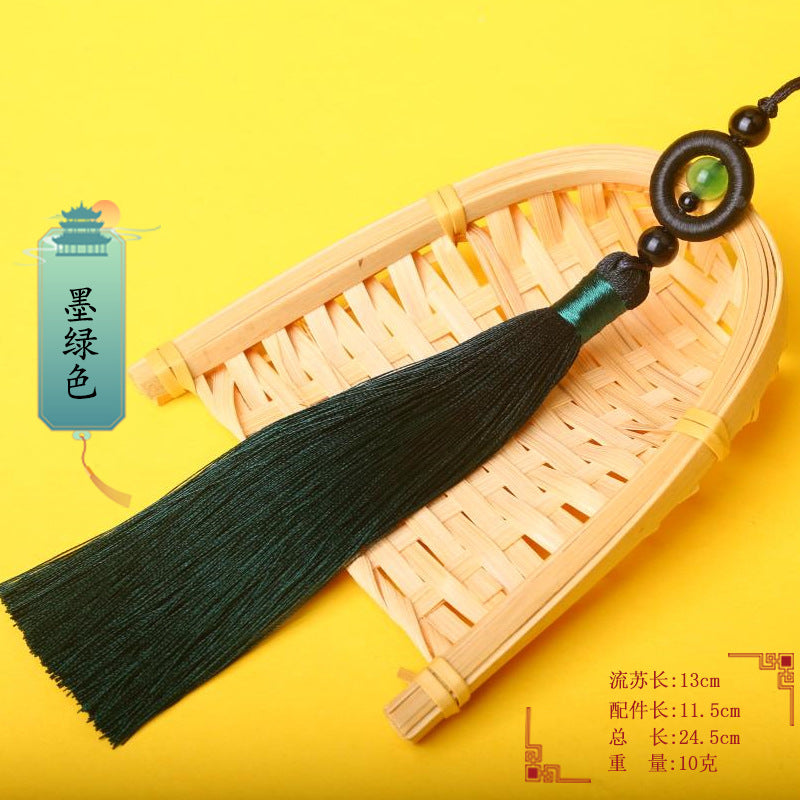 Wholesale 16CM Lucky Beads Gradient Tassel Tassel