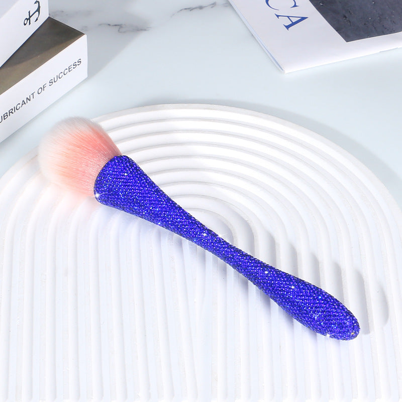 Wholesale Diamond Small Waist Loose Powder Soft Hair Makeup Brush
