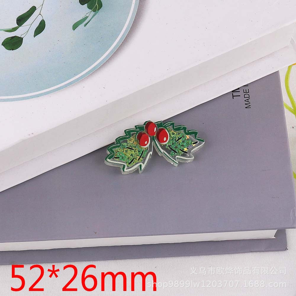 Wholesale 10pcs Cartoon AcrylicJewelry Accessories DIY Patch FlatBack