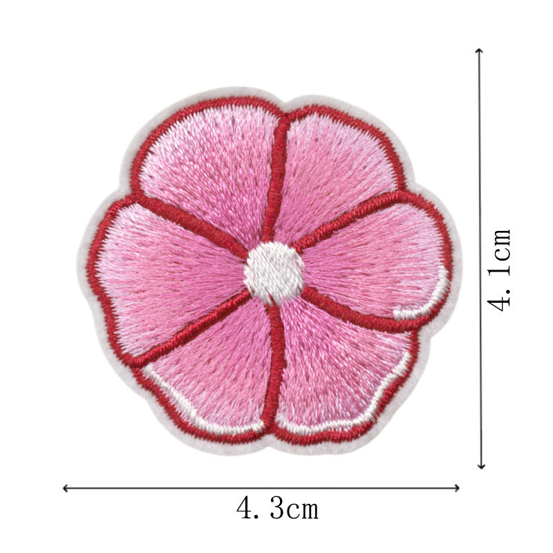 Wholesale Mother S Day Embroidered Patch Set DIY Iron On Applique For Towel And Clothing Decor 23 Pieces