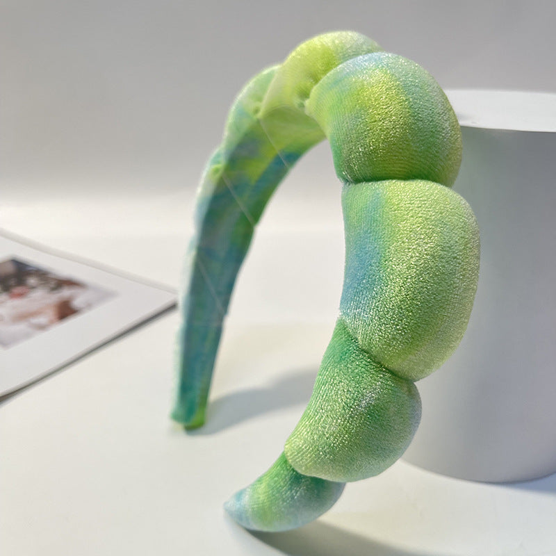 Wholesale Velvet Cloud High Crown Temperament Sponge Headband