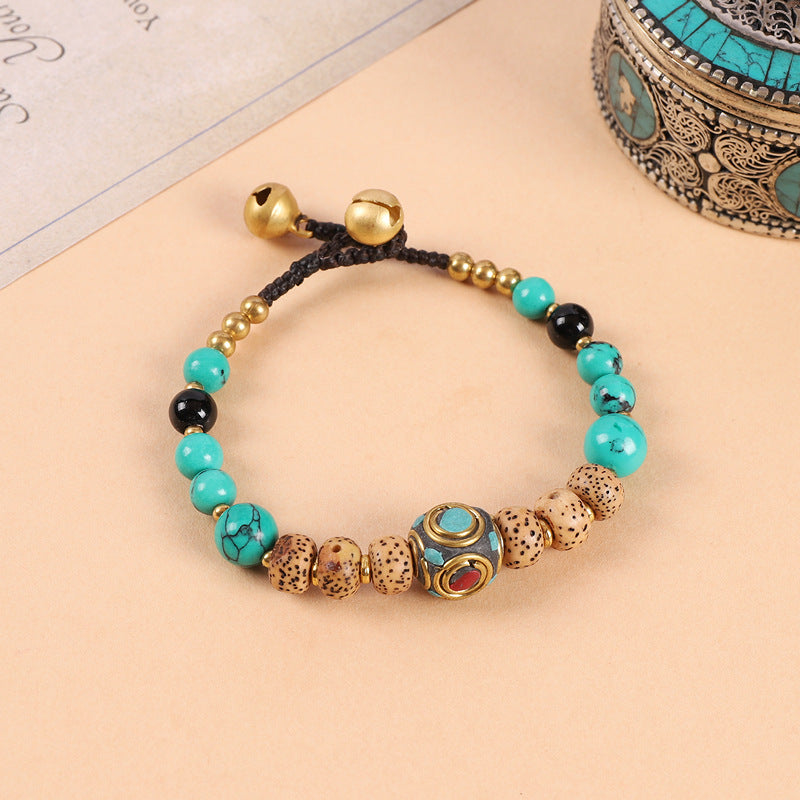 Wholesale New Chinese Ethnic Style Tibetan Nepalese Vintage Bracelet