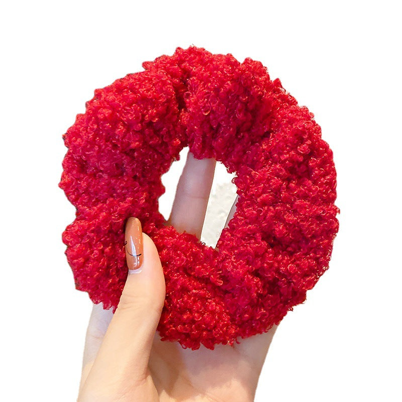 Wholesale Autumn and Winter Retro Plush Hair Ties