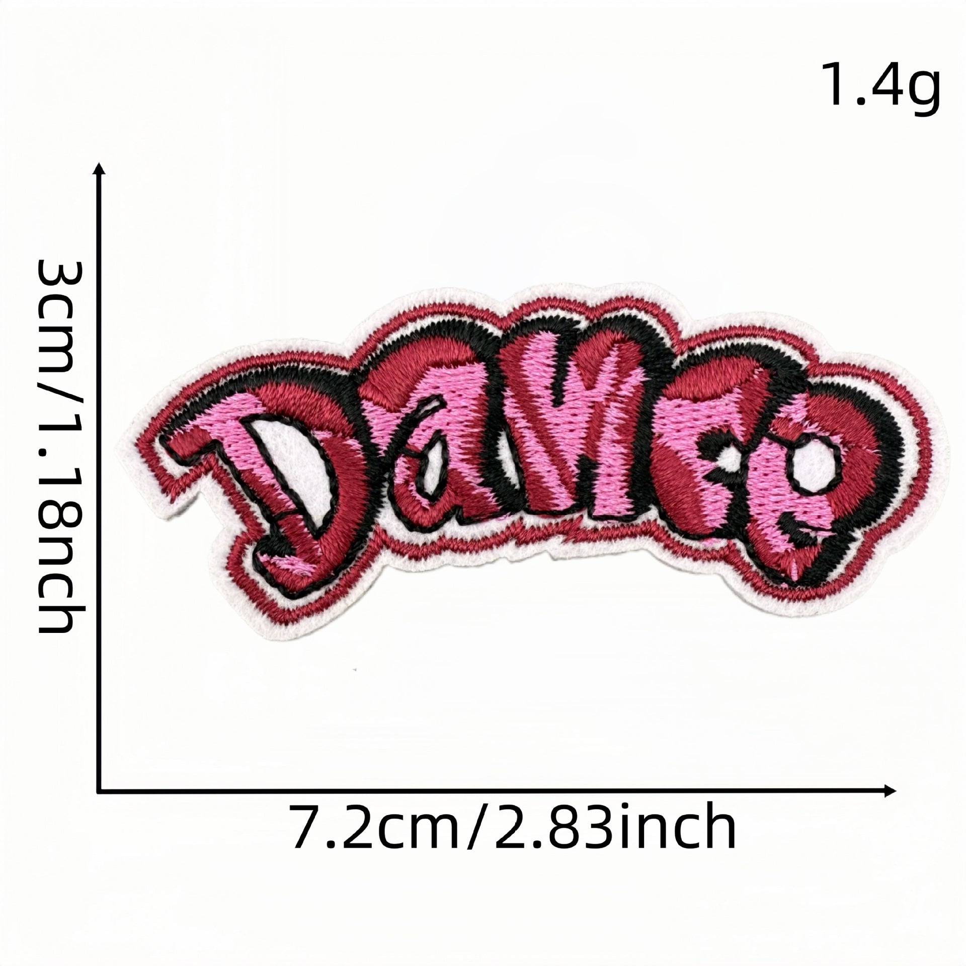 Wholesale Colorful Graffiti Cartoon Ballet Dance Girl DIY Patches