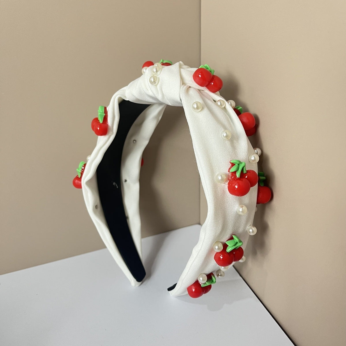Wholesale Cherry Knotted Headband