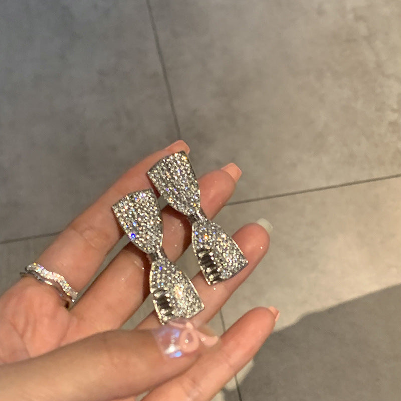 Wholesale Bow Zircon Hair Clips