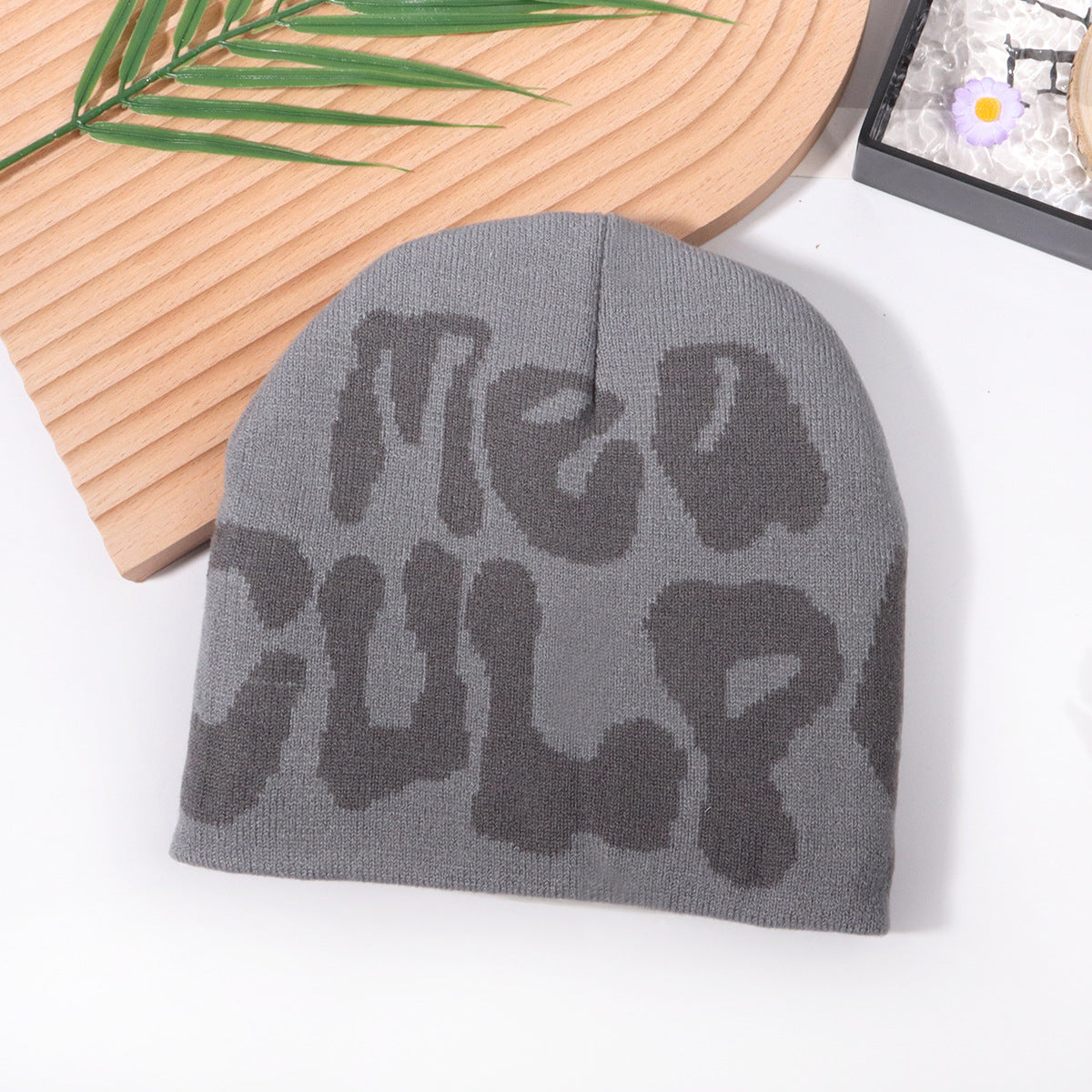 Wholesale Colorful letter jacquard knitted Winter Hat