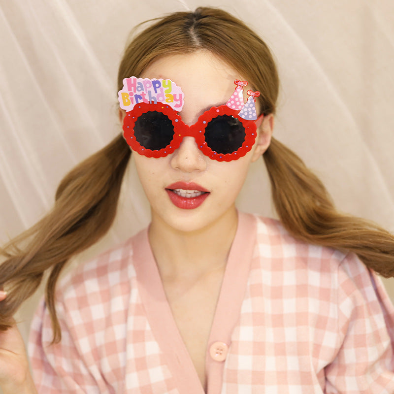 Wholesale ABS Funny Glasses Decoration Party Birthday Glasses