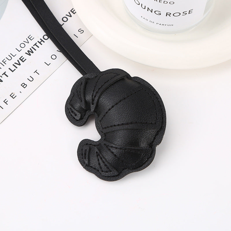 Wholesale New creative patch DIY leather bag keychain jewelry accessories