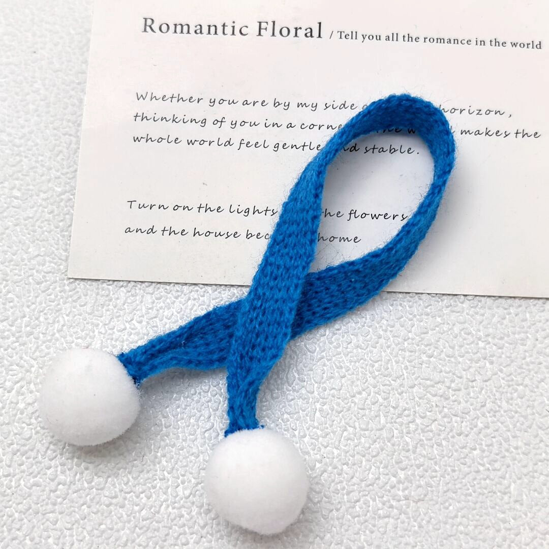 Wholesale 10pcs Christmas Mini Wool Knitted Small f Christmas Hat Doll Accessories