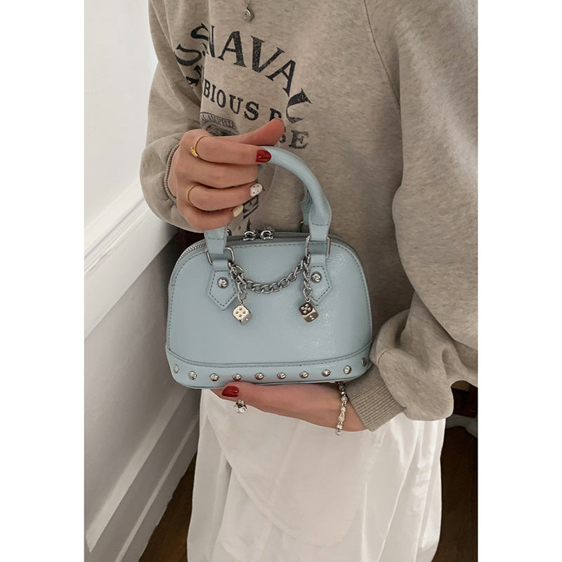 Wholesale Champagne gold shell bag fashionable shoulder crossbody bag