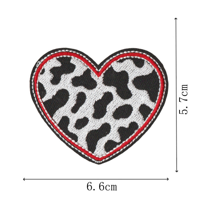Wholesale Cartoon Denim Embroidered Patch Set Of 16 Iron On et Decor Craft Supply