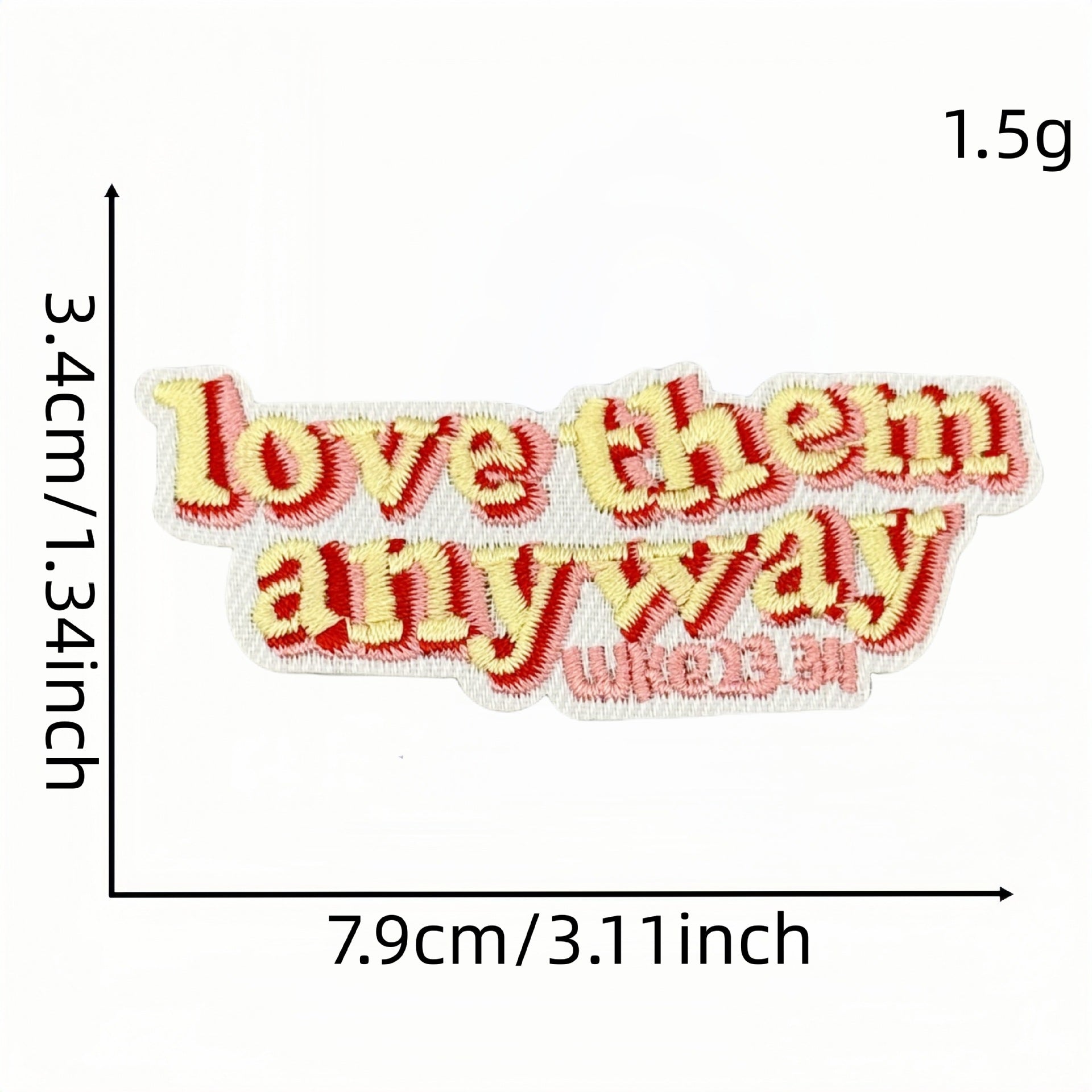 Wholesale Cartoon  Embroider Inspirational Quotes Cloth DIY Patches