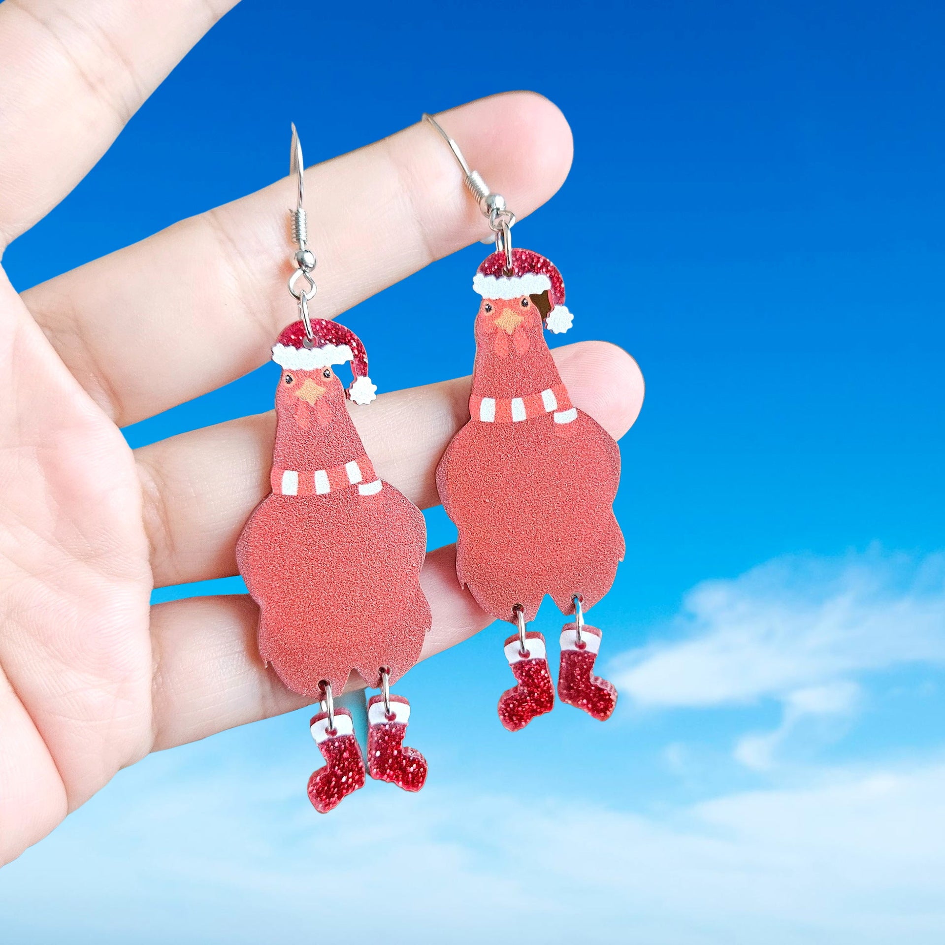 Wholesale Christmas hats and animal earrings