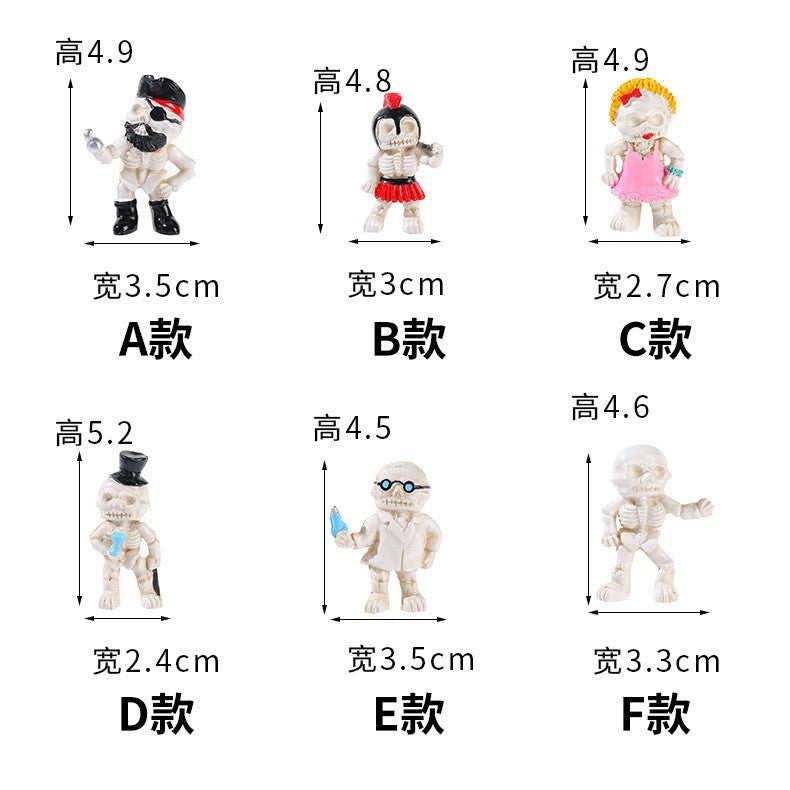 Wholesale  skull ornaments horror resin ornaments