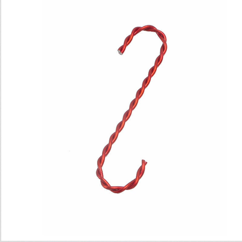 Wholesale Stainless Steel Dual Color Christmas S Hook