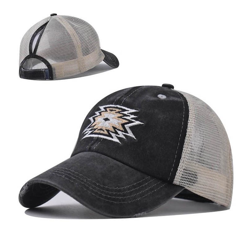 Capilla de béisbol bordada de algodón algodón al por mayor de algodón