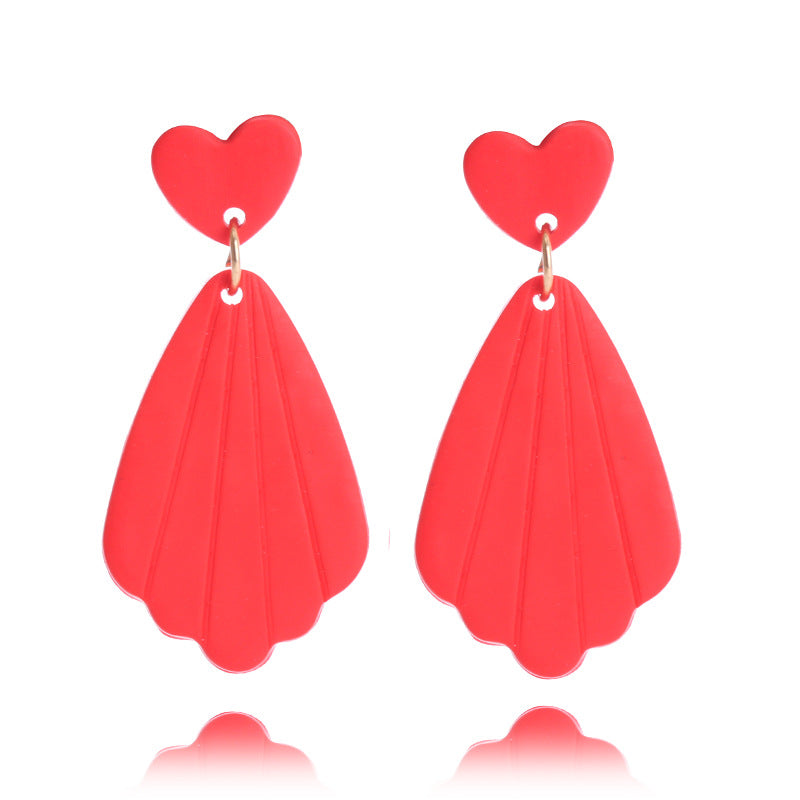 Wholesale Valentine's Day Love Soft Ceramic Earrings