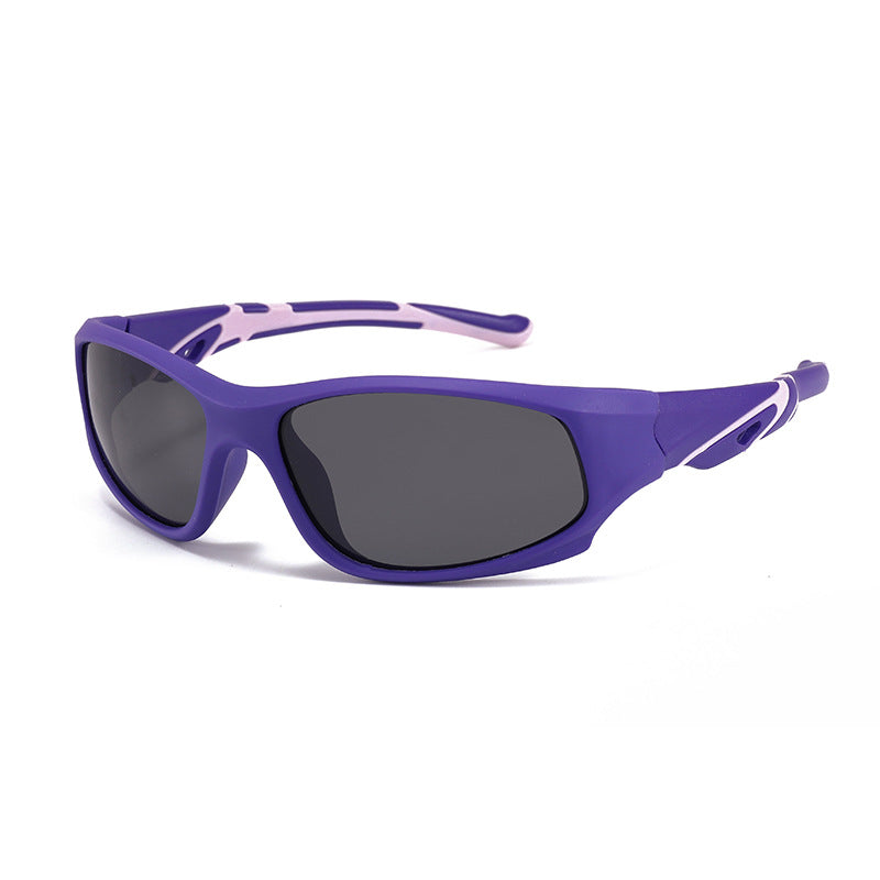 Wholesale outdoor sports polarized kid's sunglasses