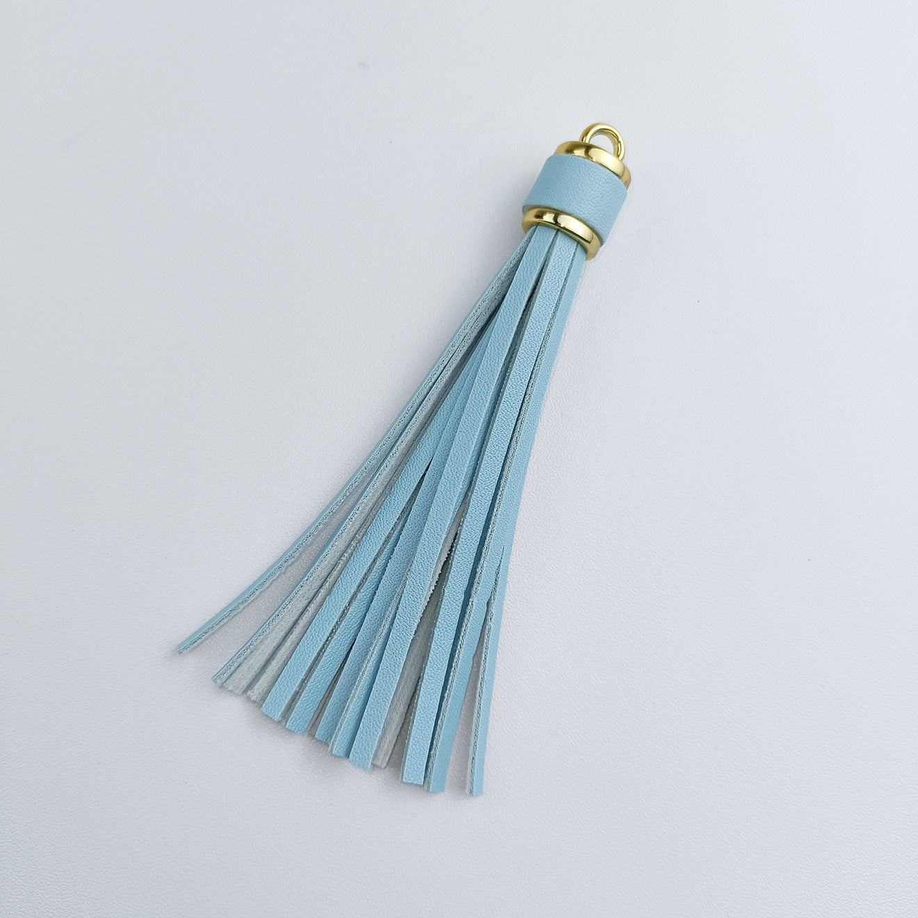 Wholesale Leopard Print PU Leather Tassel Printed Pendant Keychain Accessories