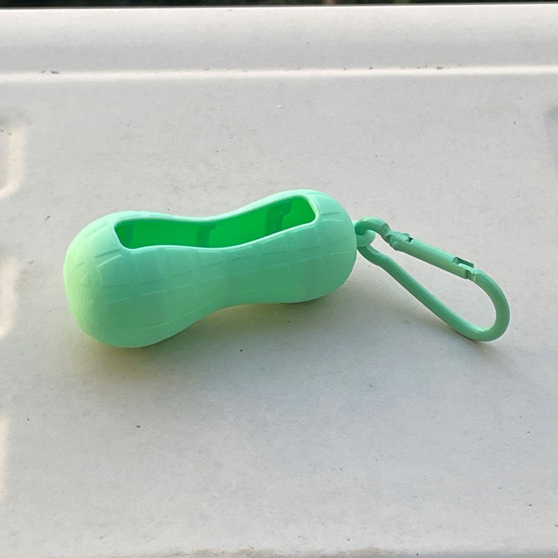 Wholesale Lipstick case silicone protective case bow lipstick bag keychain