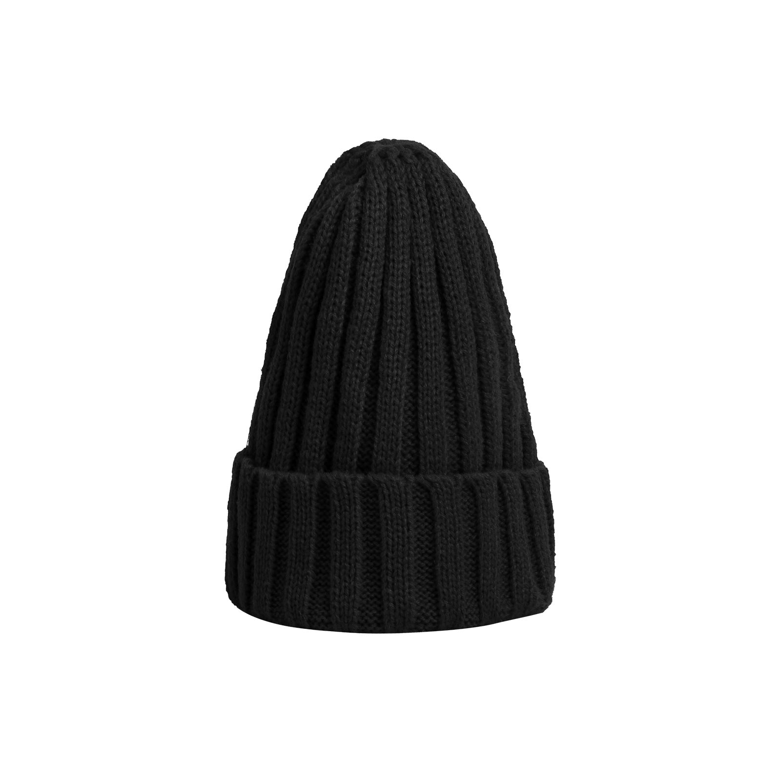 Wholesale Autumn and Winter Wool Hats, Curled Brim Hats, Warm Knitted Hats
