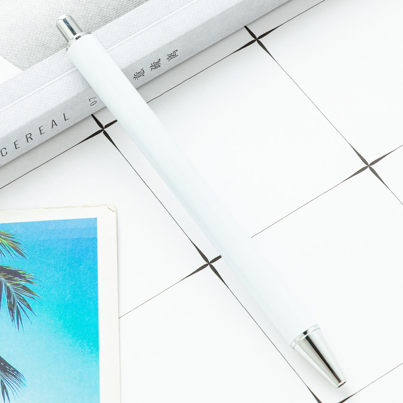 Wholesale Multi colored office stationery with metal pens