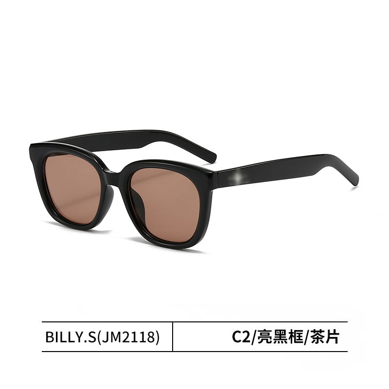 Wholesale Retro black frame star leg sunglasses