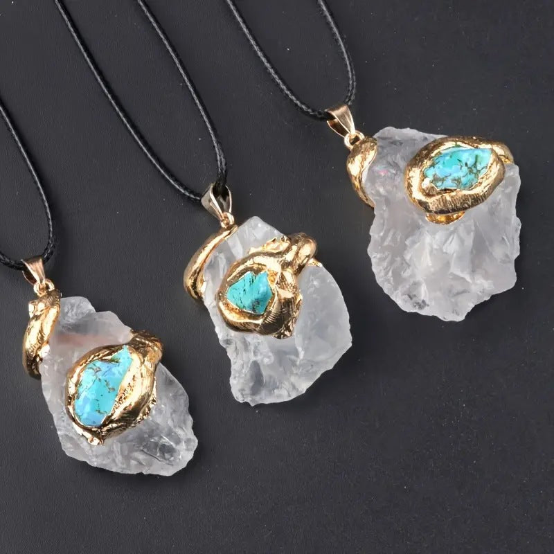 Wholesale of Multicolored Irregular Crystal Necklaces
