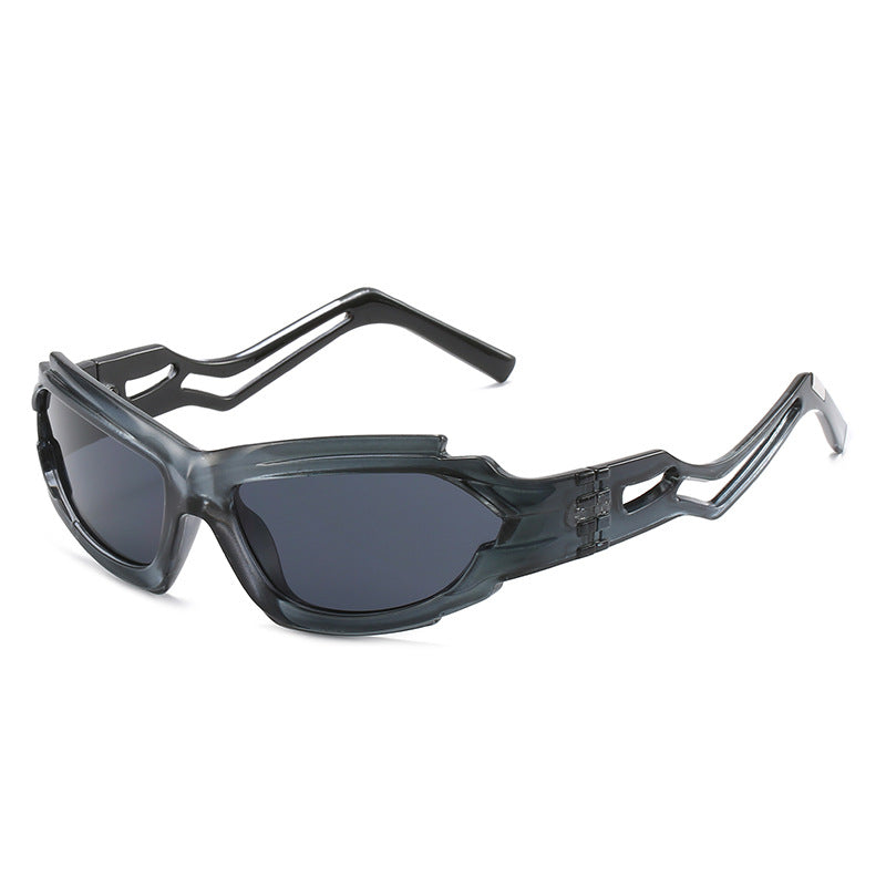 Wholesale Punk Style Y2K Futuristic Fashion Sunglasses