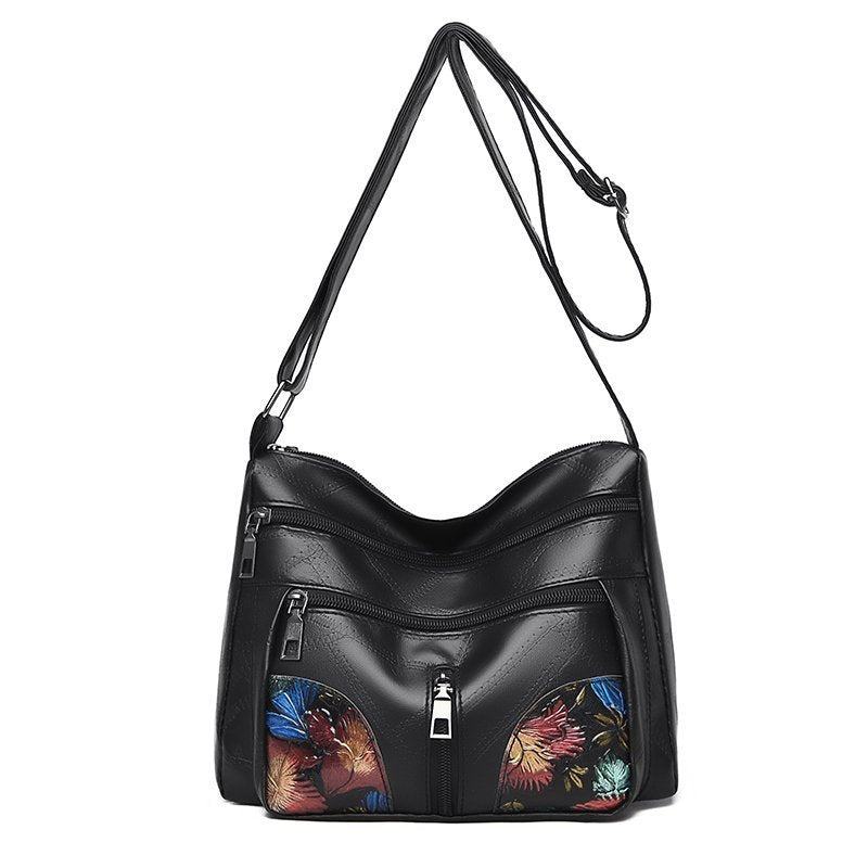 Wholesale Retro Bags, Large Capacity Single Shoulder Crossbody Bags, Soft Leather Bags