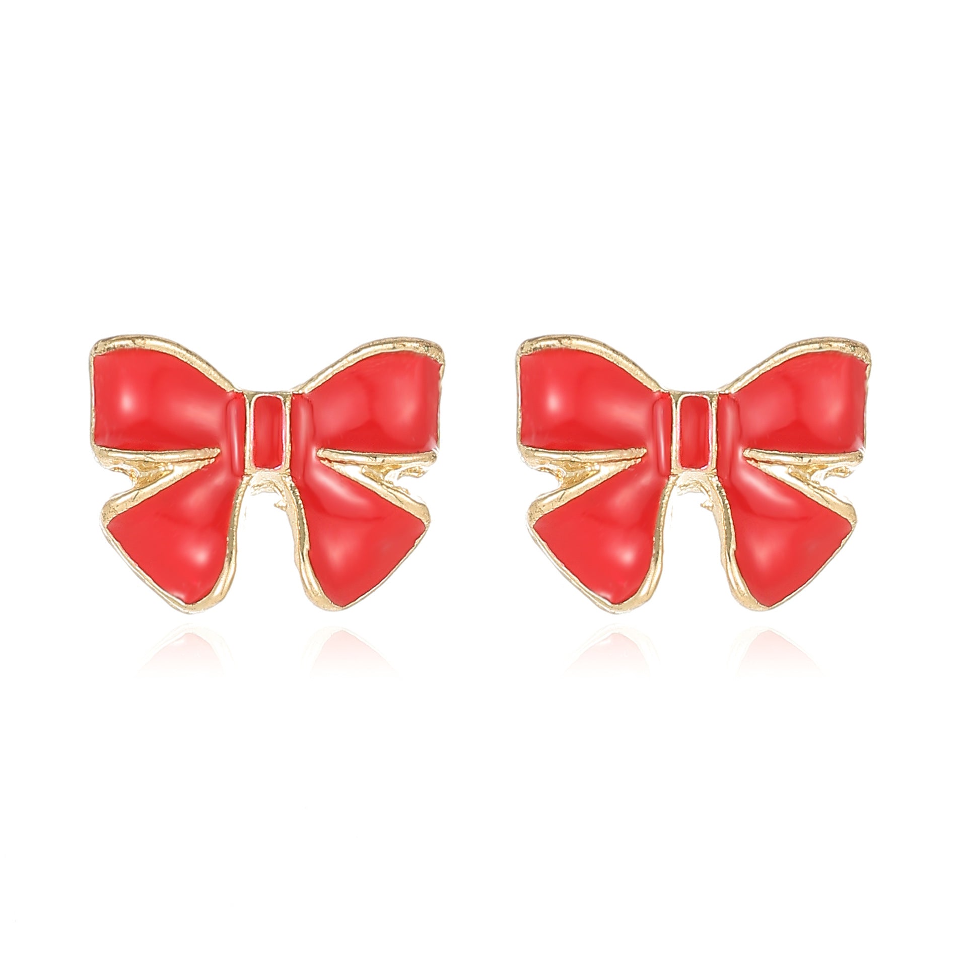 Wholesale Zinc Alloy Christmas Earrings Snowflake Tree Bell Elk Rhinestone Dangle Jewelry Party Fashion Accessory