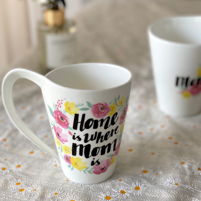 Wholesale Vintage Floral Ceramic Mugs