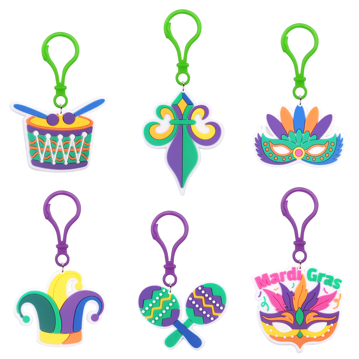 Wholesale 10pcs Carnival Party Masked Ball Lobster Keychain