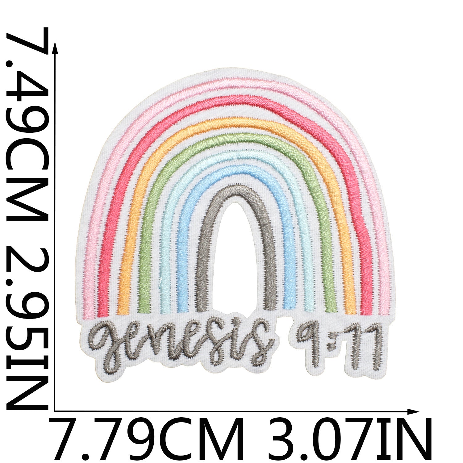 Wholesale Faith-themed embroidered cloth patch Jesus patch