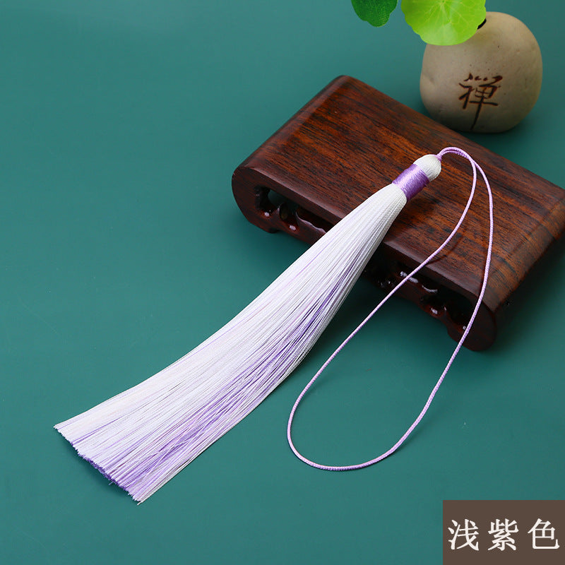 Wholesale Sandwich Two-color Tassel Pendant