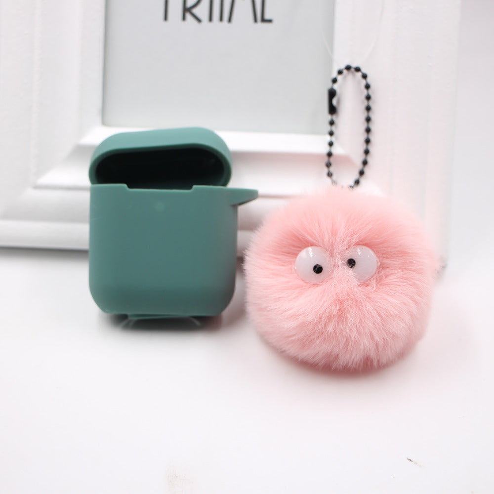 Wholesale Plush Soot Keychain Round Black Anime Bag Charm Gift For School Bags OLY Exclusive