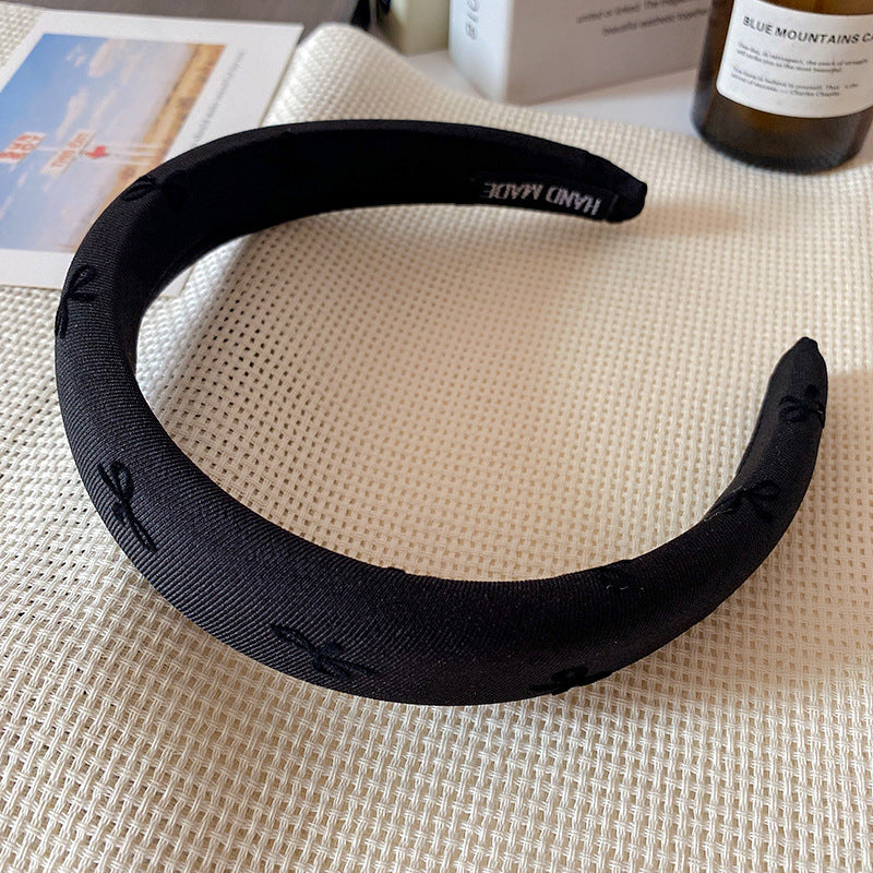 Wholesale Korean style wide-brimmed bow headband