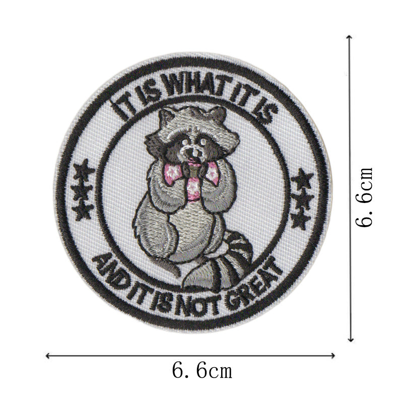 Wholesale Fun Badge Goose Cat Graphic Cloth DIY Patches