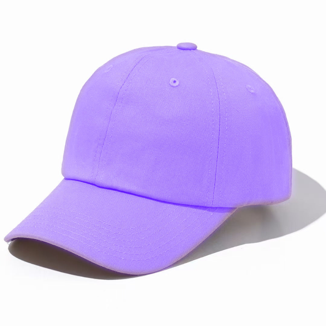 Wholesale Solid color cotton large circumference baseball cap