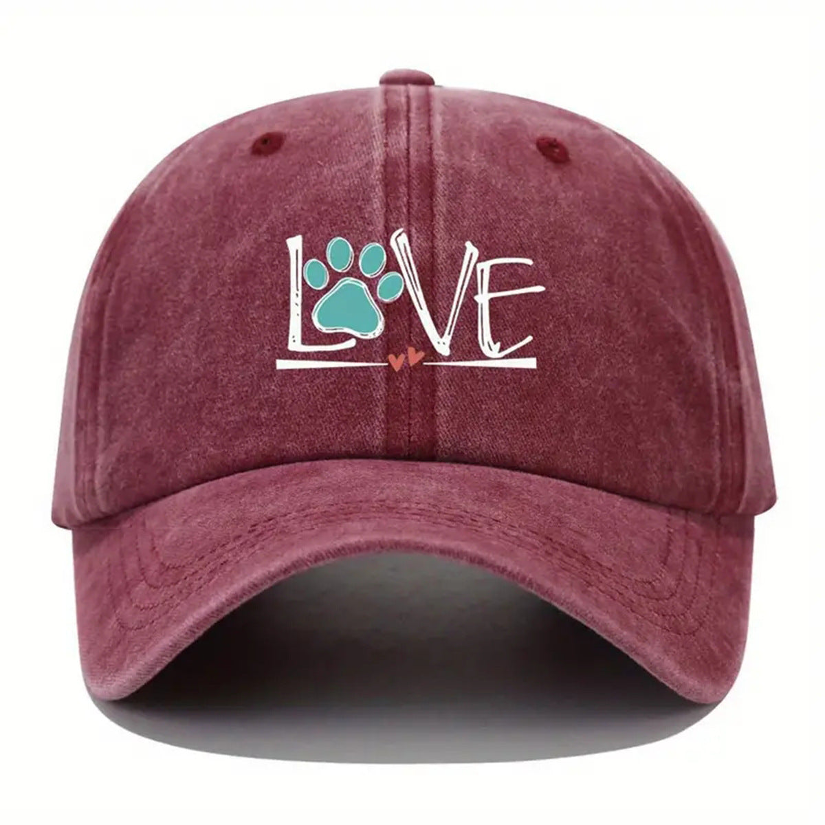 Wholesale LOVE Dog Paw Baseball Cap