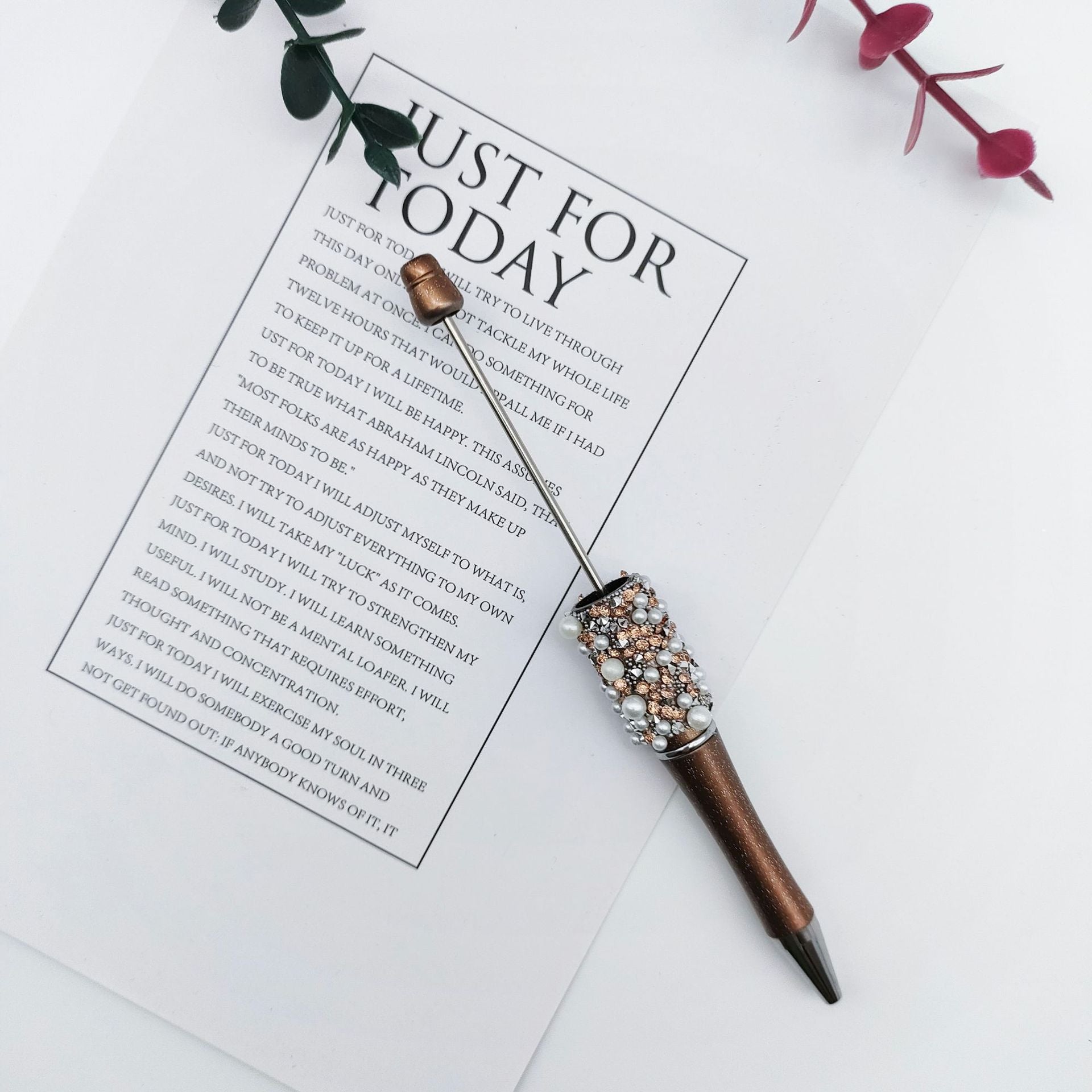 Wholesale 10pcs Pearl Sugar Bead Pen Hand Painted Beads DIY