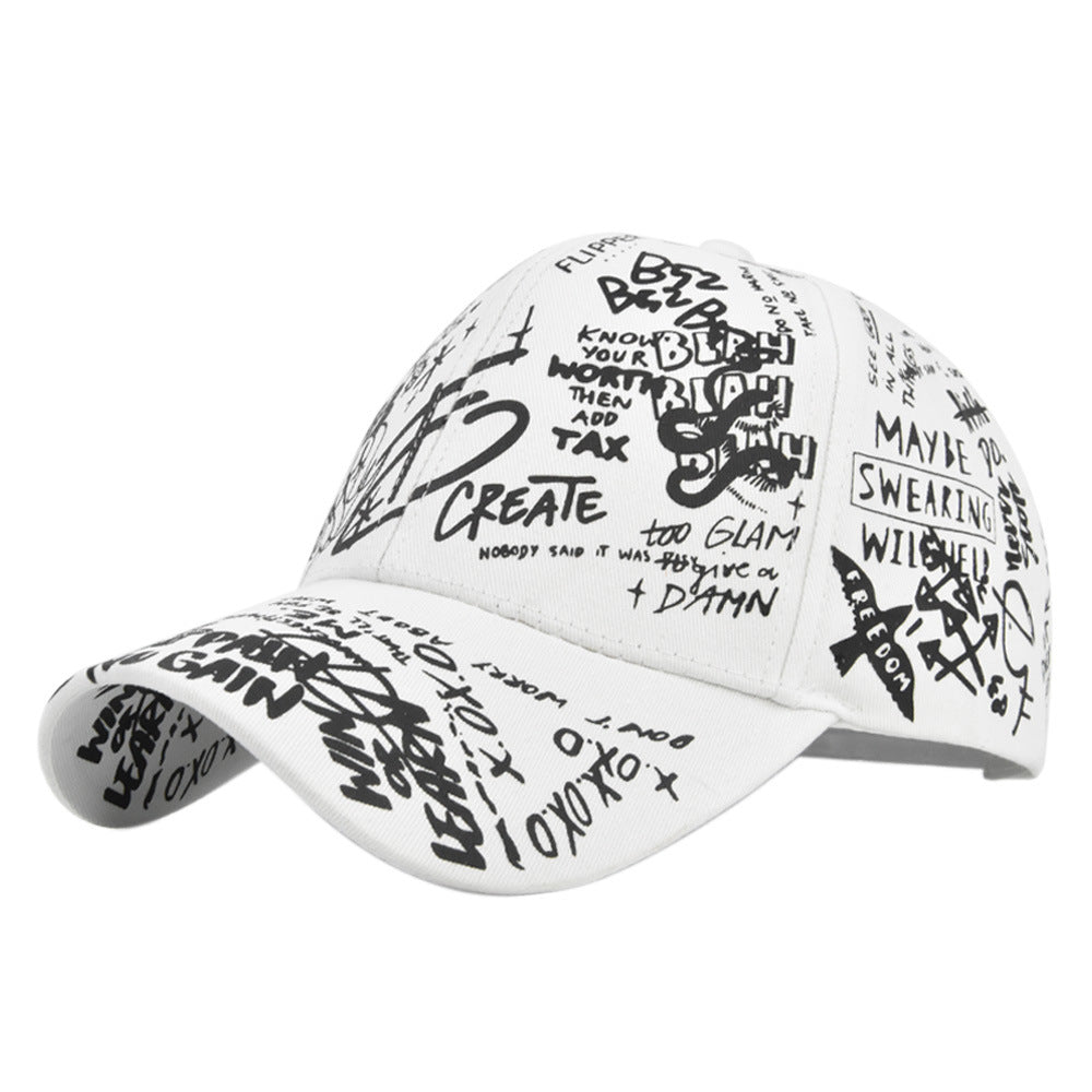 Wholesale Printed 3D Personalized Graffiti Baseball Cap
